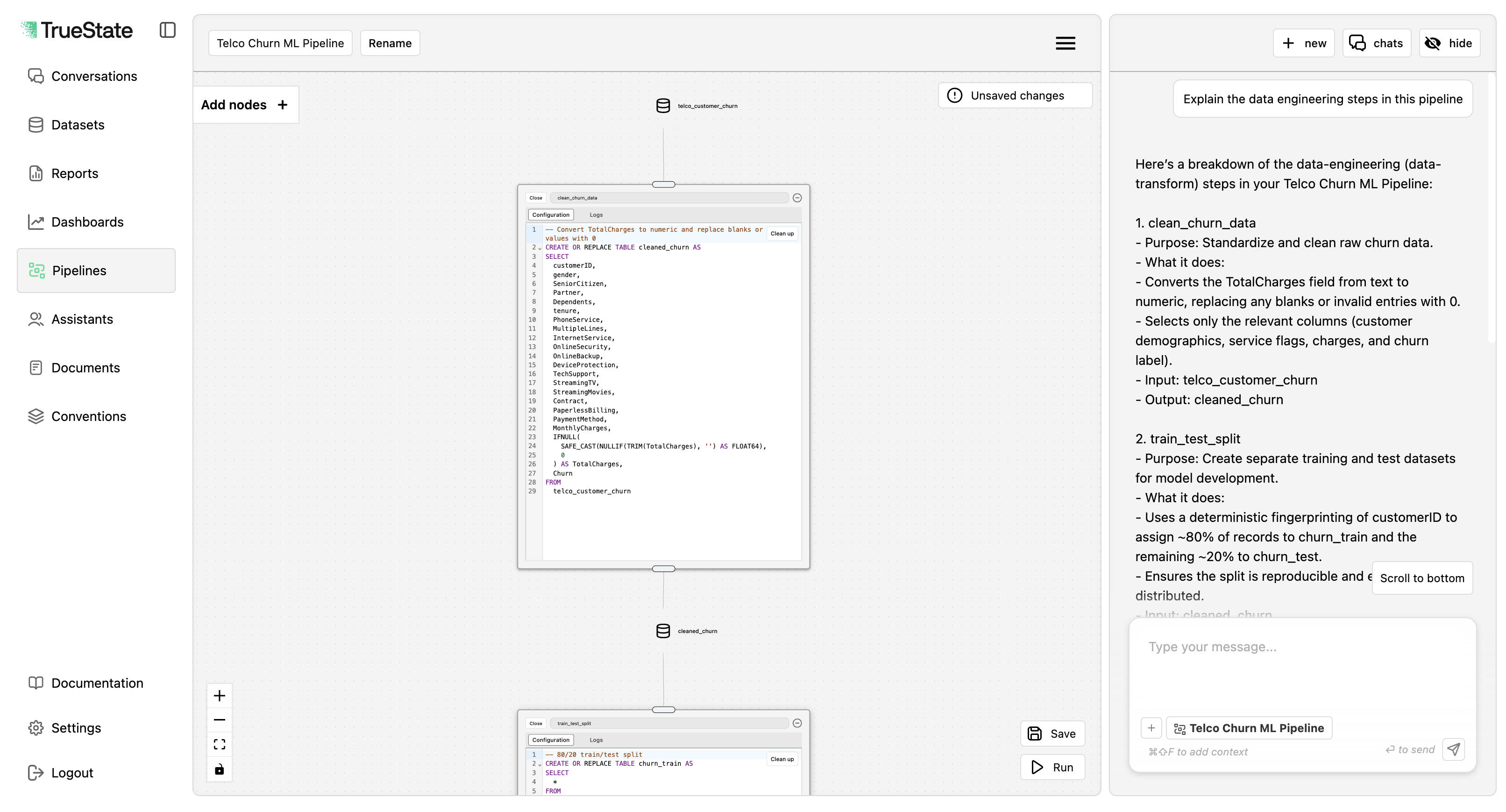 Data pipeline builder